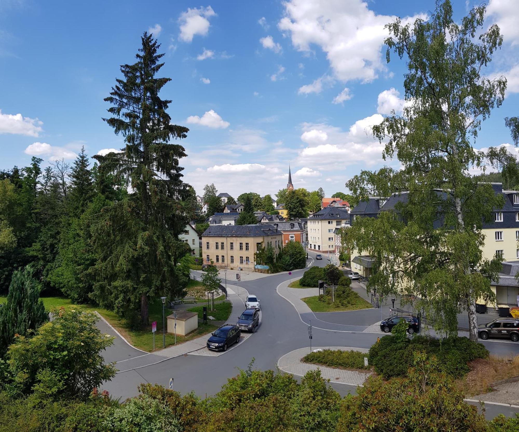 Ferienwohnungen Villa Goldbrunnen Бад Елстер Екстериор снимка